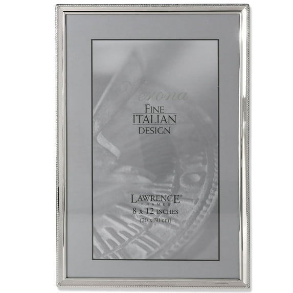 Lawrence Frames Metal Picture Frame, Silver