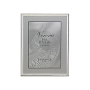 Lawrence Frames Polished Silver Plate 5x7 Picture Frame - Bead Border Design 11657