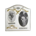 thumbnail image 1 of Lawrence Frames Satin Silver & Brass Plated 2 Opening Picture Frame 590143, 1 of 2