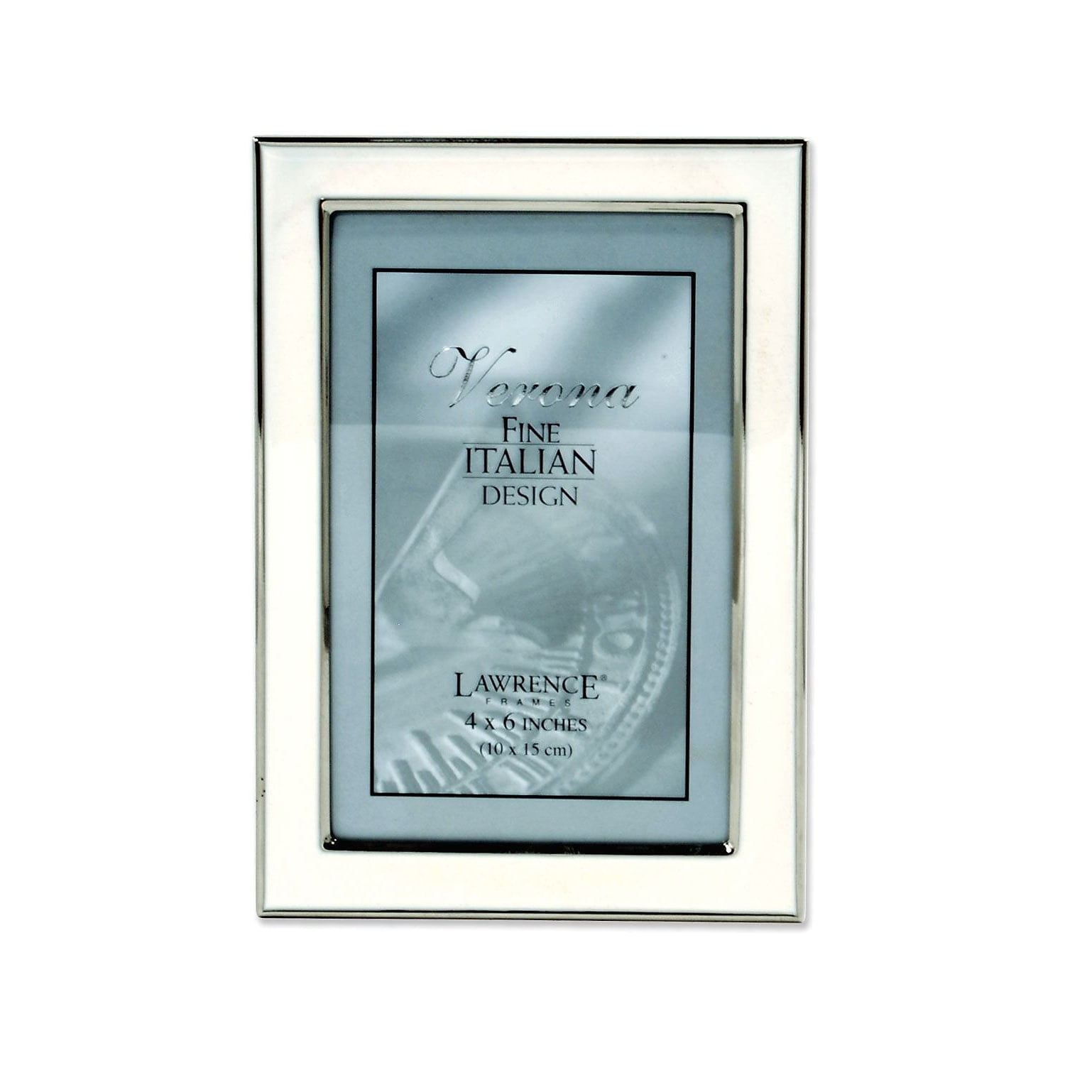 6x6 Frame Stainless Steel Silver Picture Frame - Modern Frame Includes UV  Acrylic Shatter Guard