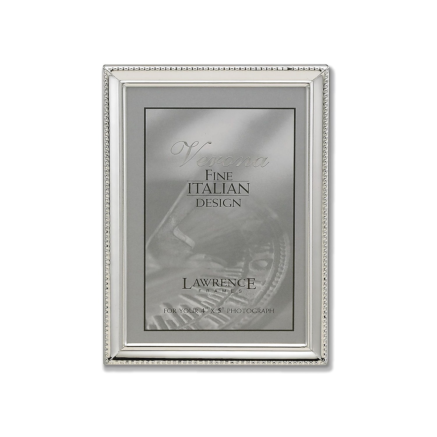 Cadre Photo Flottant Métal Et Verre 12,7 X 17,8 Cm - Noir, Design Contemporain Avec Chevalet Inclus