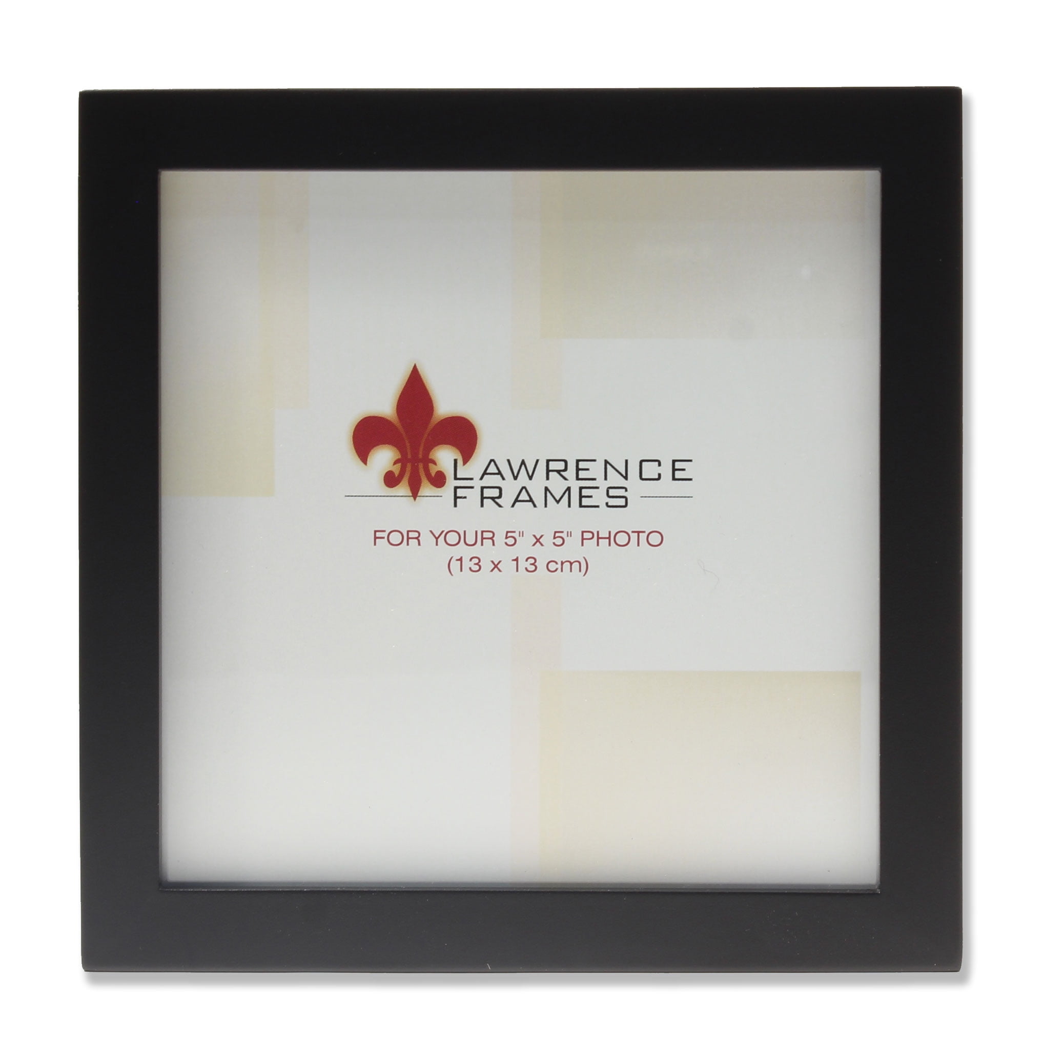 Lawrence Frames Wood Picture Frame, Black