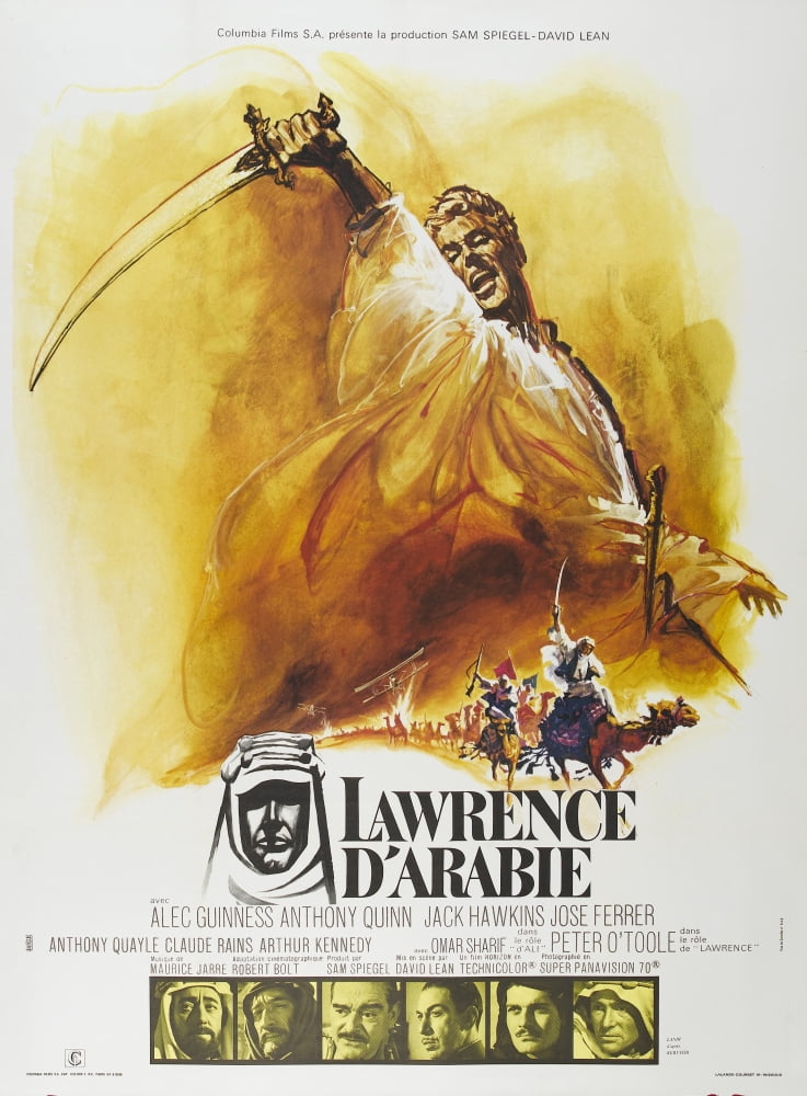 Lawrence Of Arabia (Aka Lawrence DArabie) Canvas Art - (11 x 17)
