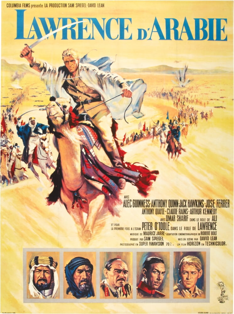 Lawrence Of Arabia (Aka Lawrence DArabie) Canvas Art - (24 x 36)