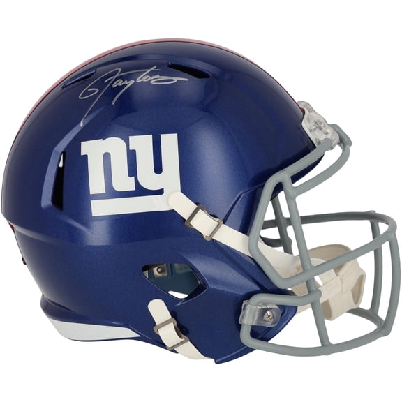 Lawrence Taylor New York Giants Autographed Riddell Speed Replica Helmet - Fanatics Authentic Certified