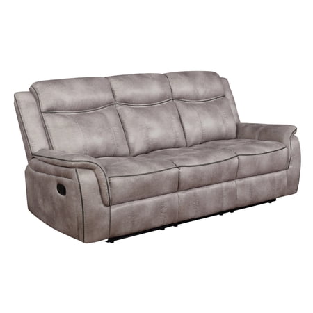 Lawrence Upholstered Tufted Back Motion Sofa