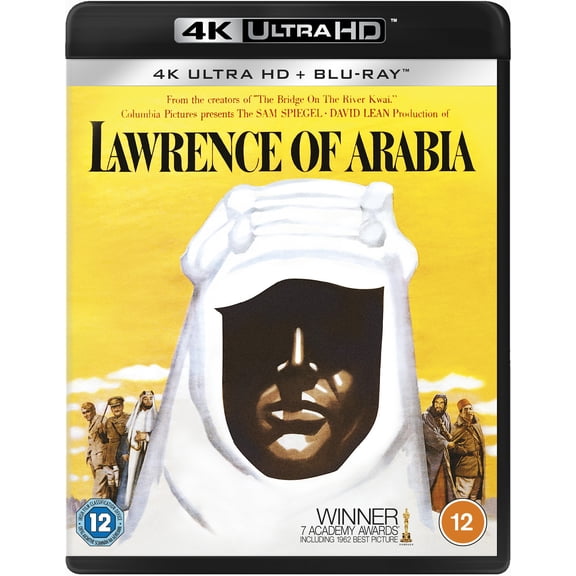 Lawrence of Arabia (4K Ultra HD) Jack Hawkins Anthony Quayle Jos Ferrer Peter O'Toole