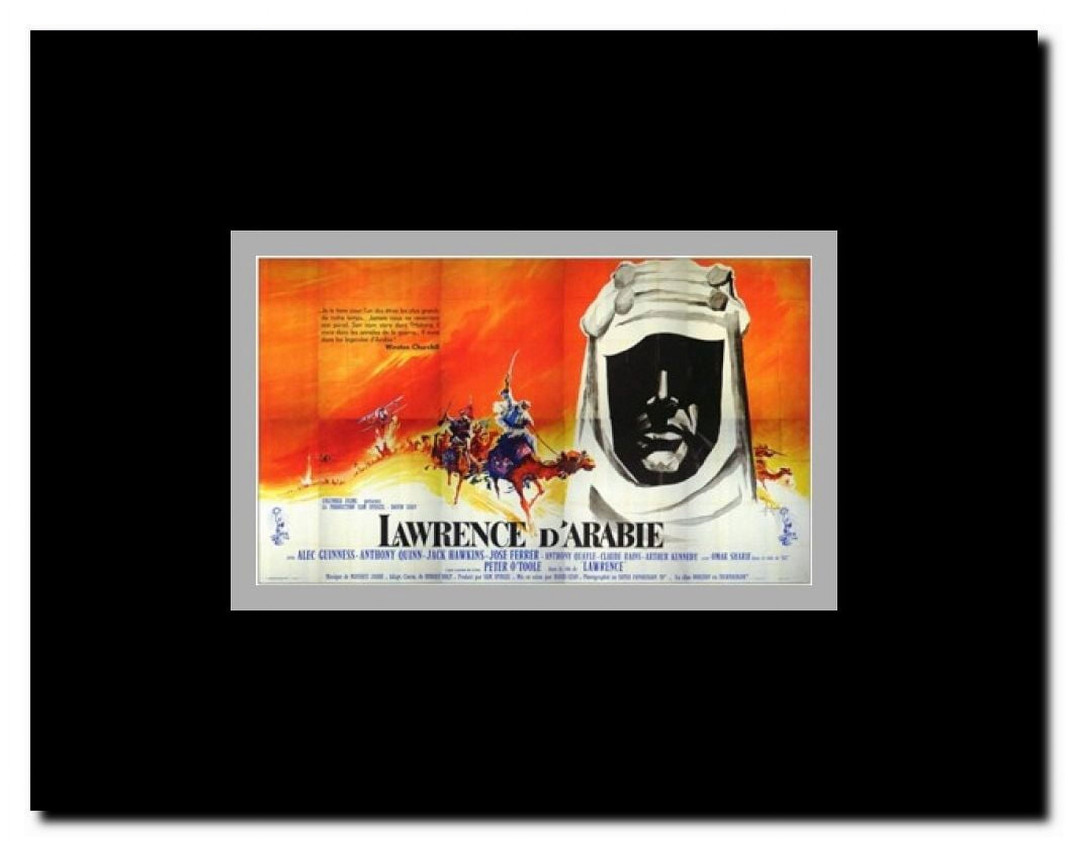 Lawrence of Arabia Framed Movie Poster
