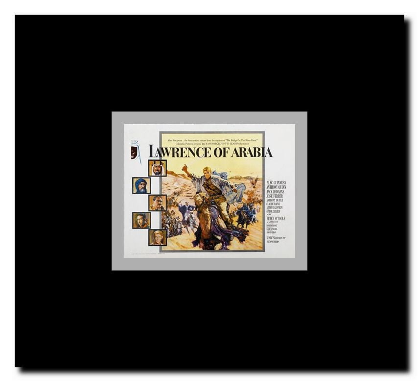 Lawrence of Arabia Framed Movie Poster