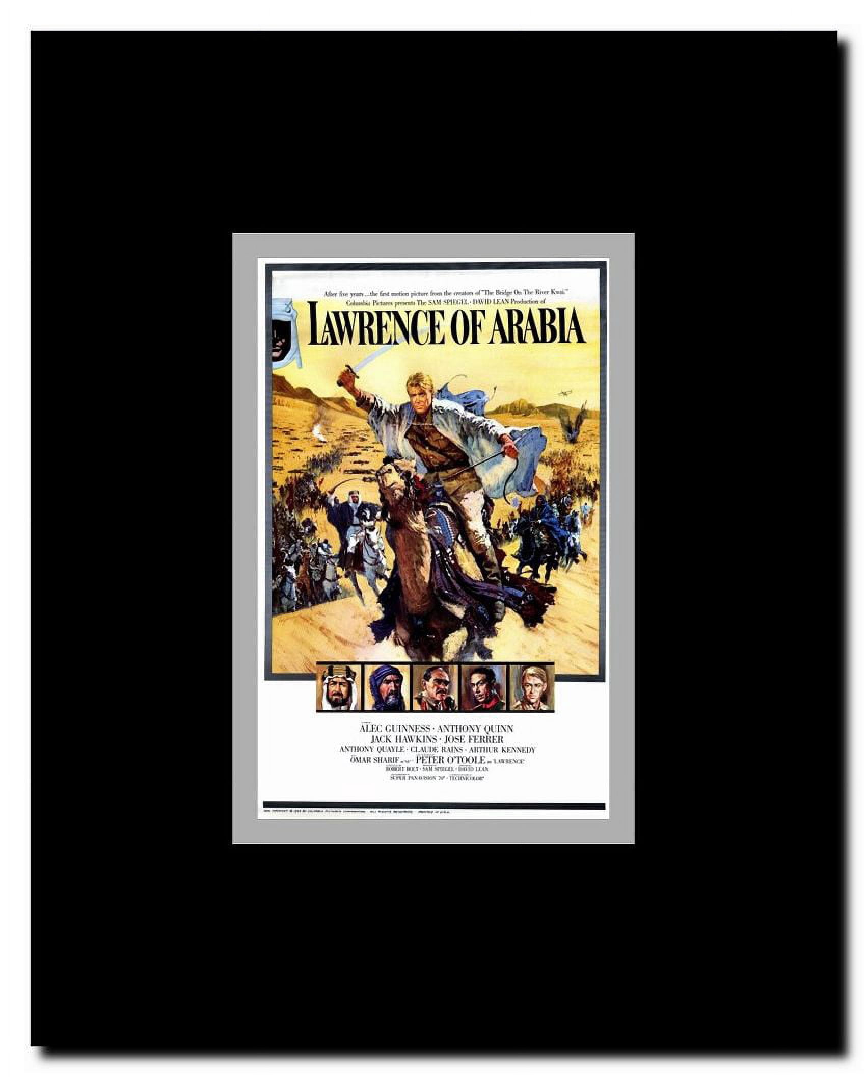 Lawrence of Arabia Framed Movie Poster