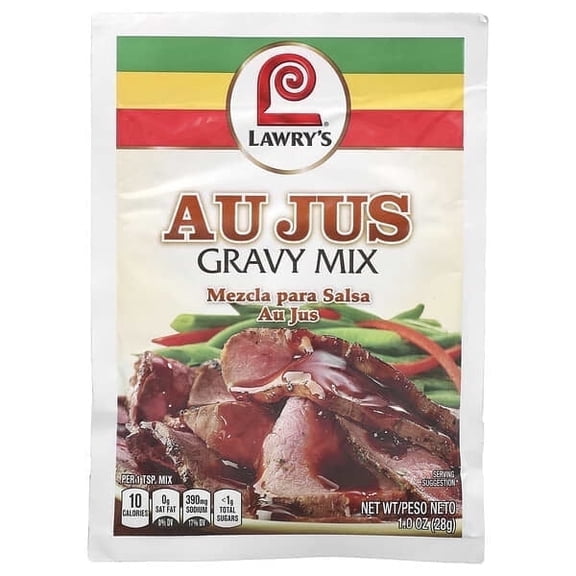 Lawry's, Au Jus Gravy Mix, 1 oz (28 g) Pack of 2