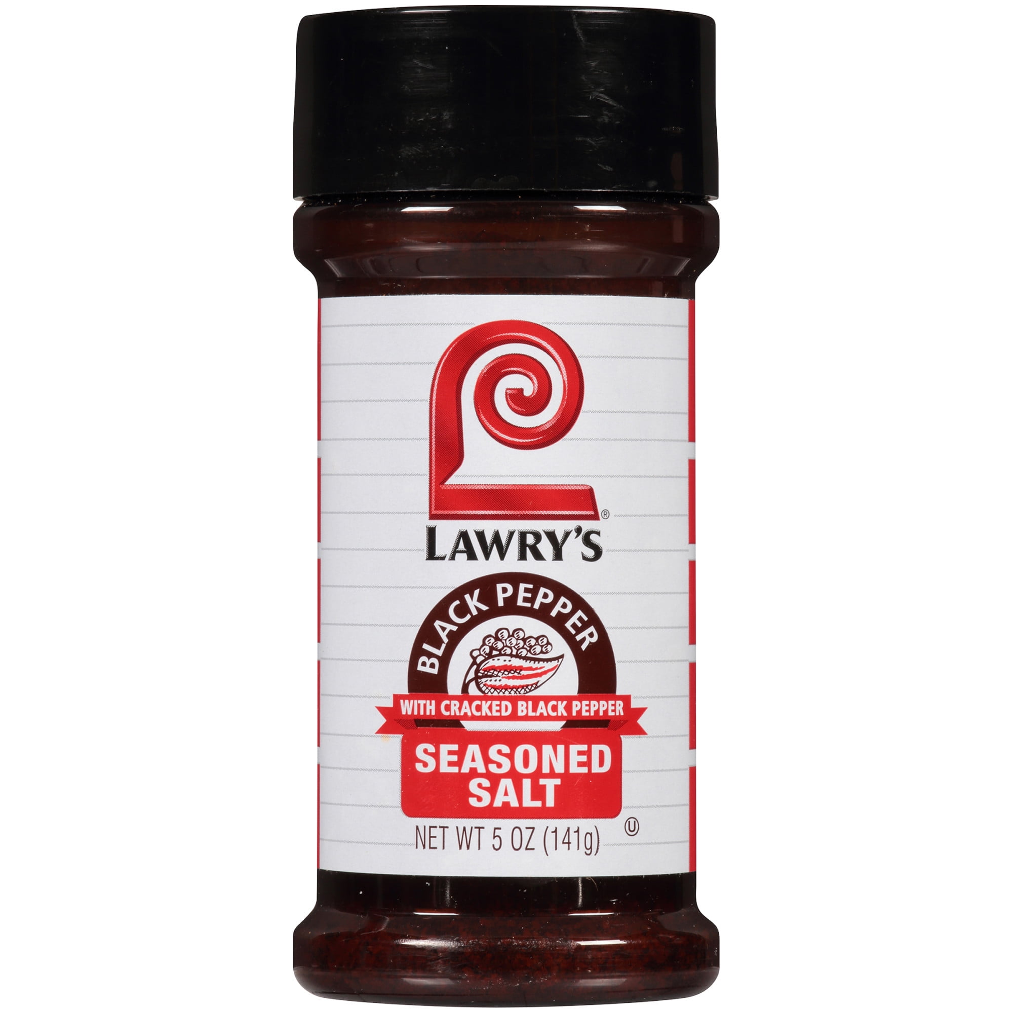Lawry's Black Pepper Seasoned Salt, 5 oz Mixed Spices & Seasonings