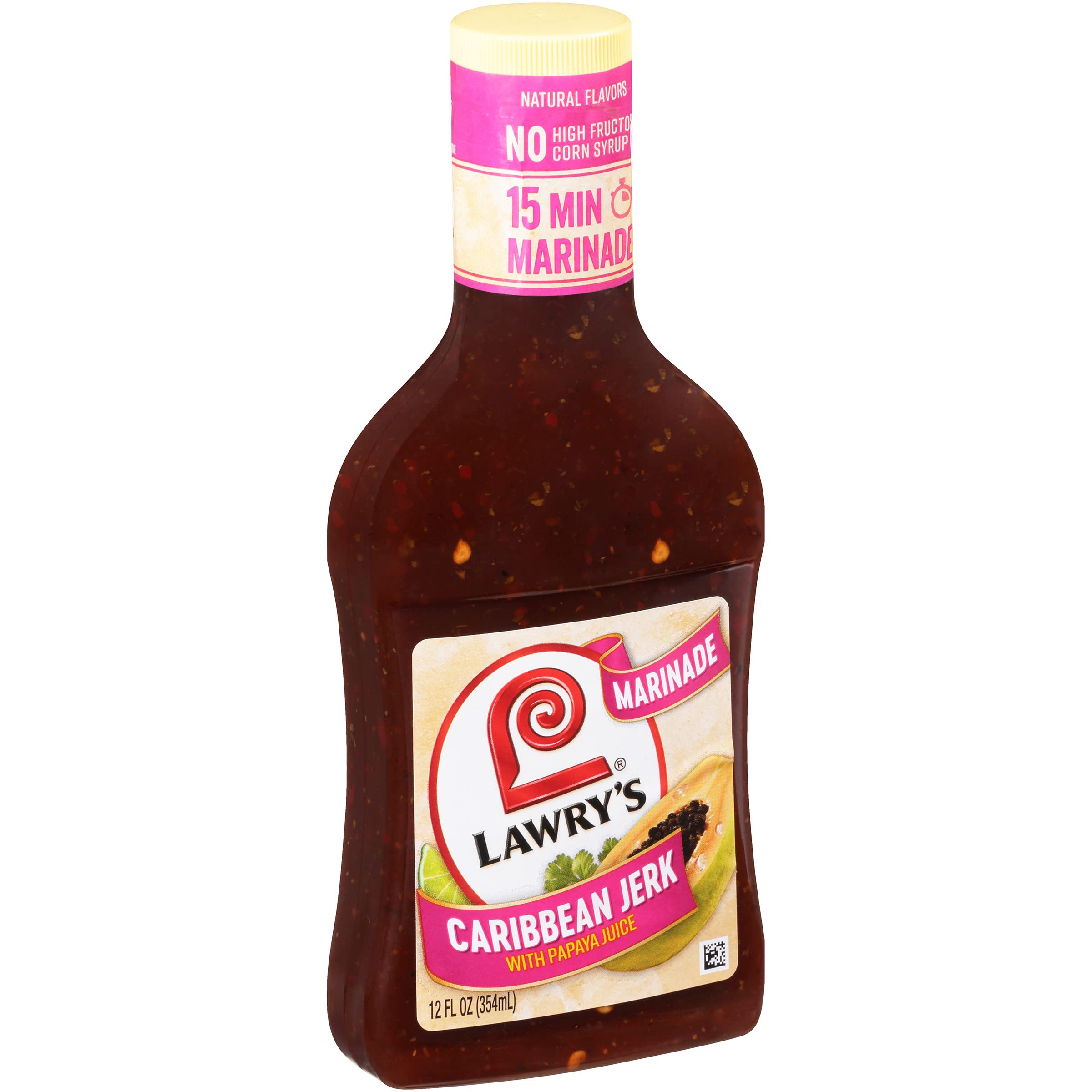 Lawry&amp;#39;s Caribbean Jerk with YPF5 Papaya Juice Marinade, 12 fl oz ...