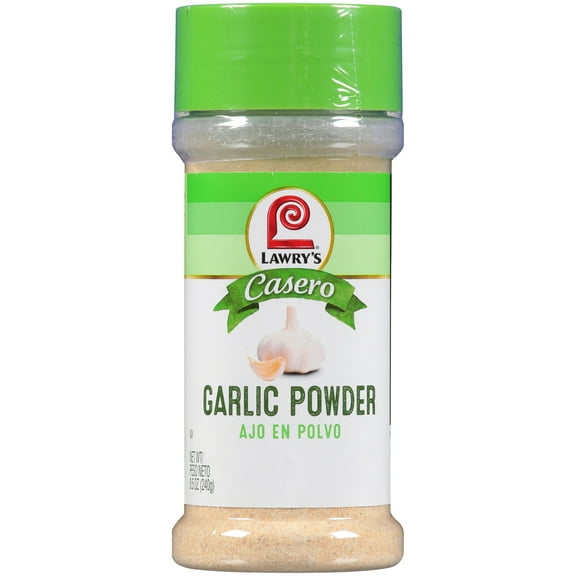 Lawry's Casero Kosher Garlic Powder, 8.5 oz Bottle