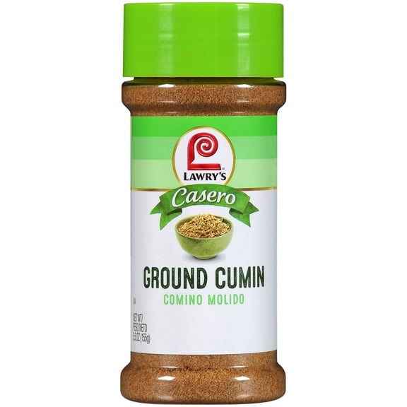 Lawry's Casero No Artificial Flavors Kosher Ground Cumin, 5.5 oz Bottle