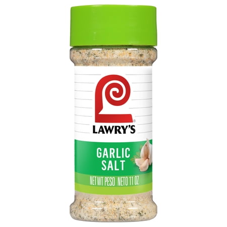 Lawry's Coarse Ground Garlic Salt Shaker 11 oz Bottle (Pack of 48)