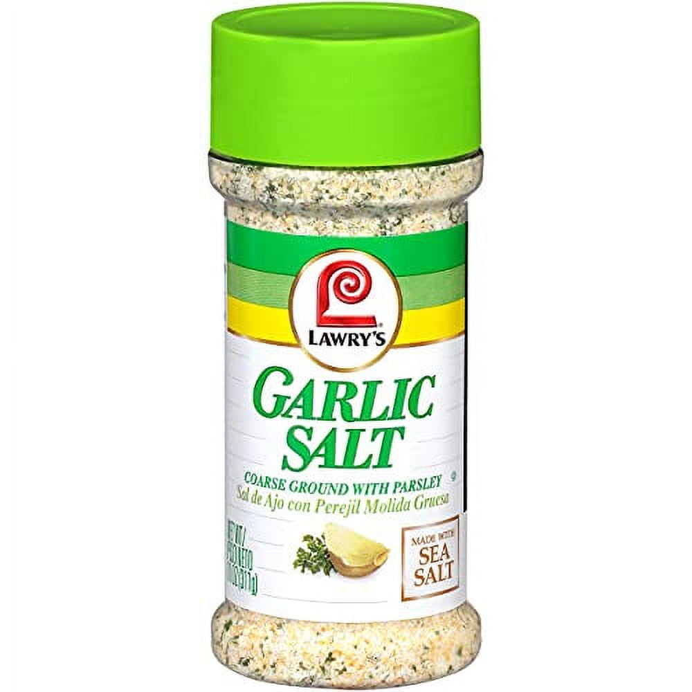 Lawry's Coarse Ground with Parsley Garlic Salt, 11 oz