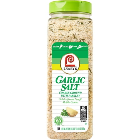 Lawry's Coarse Ground Garlic Salt With Parsley, 33 oz Mixed Spices & Seasonings