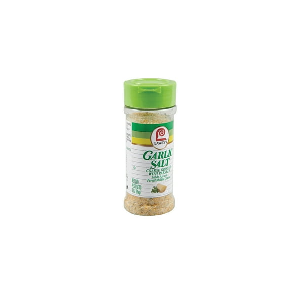 Lawry's Coarse Ground Garlic Salt, with Parsley