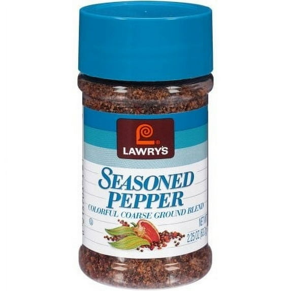 Lawry's Colorful Coarse Ground Blend Seasoned Pepper (Pack of 32)