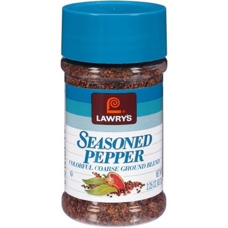 Lawry's Colorful Coarse Ground Blend Seasoned Pepper (Pack of 48)