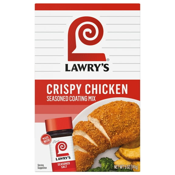 Lawry's Crispy Chicken Seasoned Coatings Mix, 5.0 oz Pouch