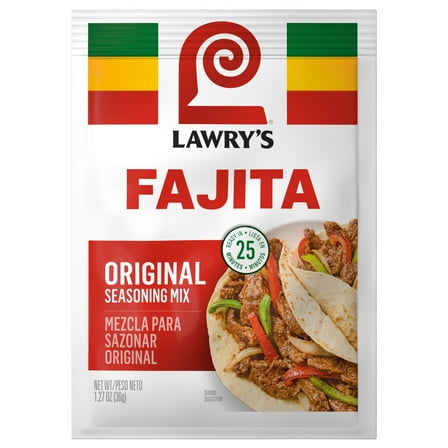 Lawry's Fajitas Spices & Seasonings, 1.27 oz Packet