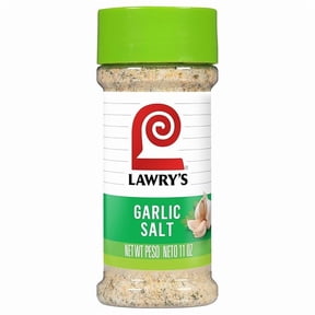 Pack of 1 Lawrys Garlic Salt, Coarse Ground with Parsley, No MSG Added, Kosher Certified, Flavorful Salt for Chicken, Pork & Steak, 11 oz