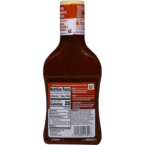 Lawry's Honey Bourbon Marinade