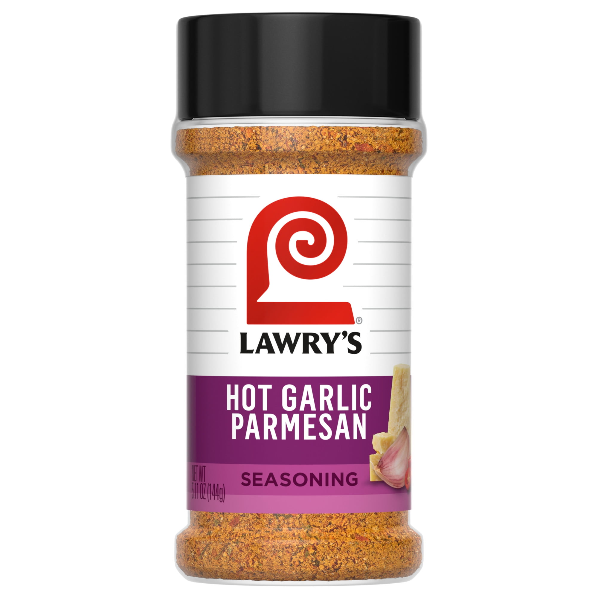 Lawry's Hot Garlic Parmesan Seasoning, 5.11 oz - Walmart.com