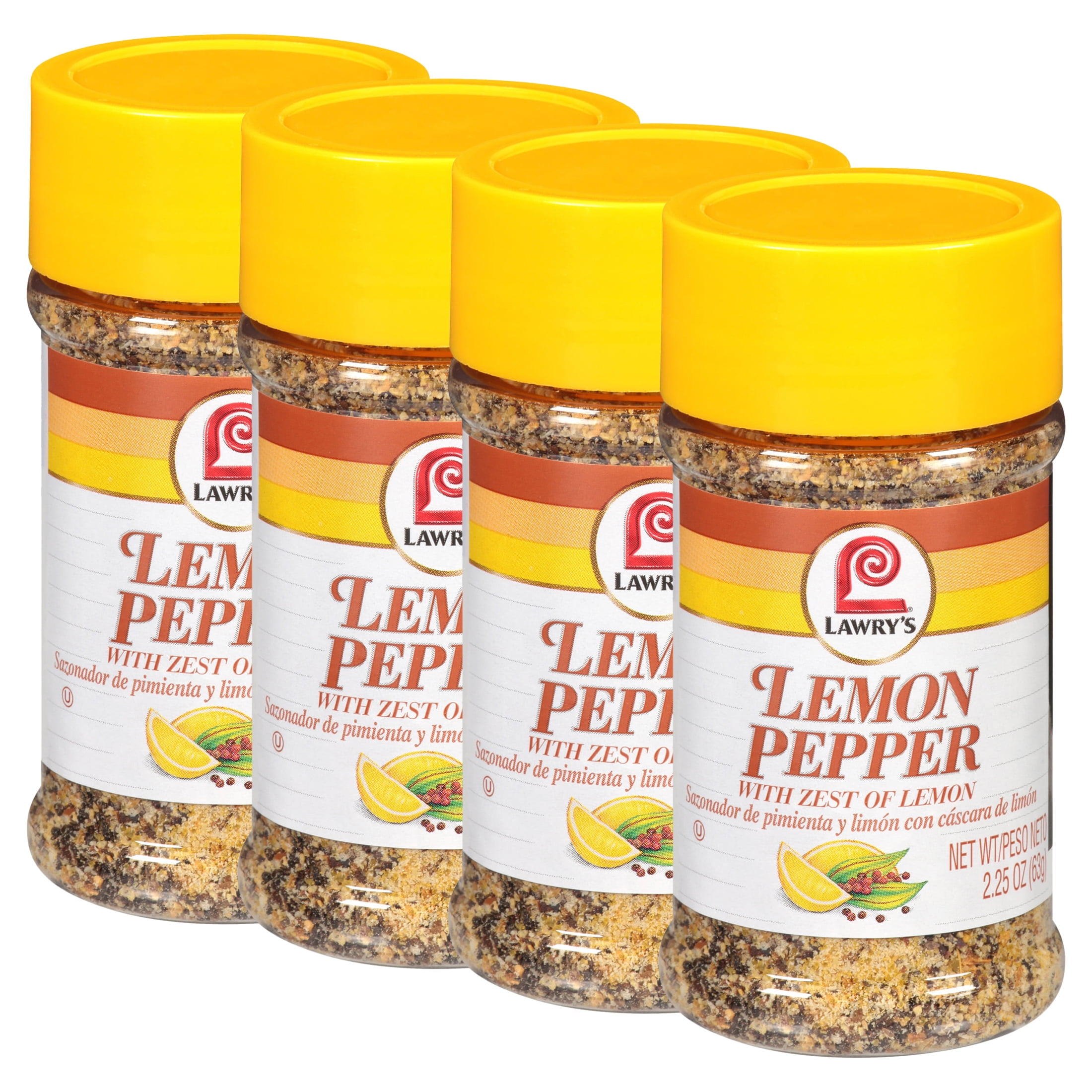Lawry's, Lemon Pepper Seasoning, 19 oz. (6 Count) - RocketDSD