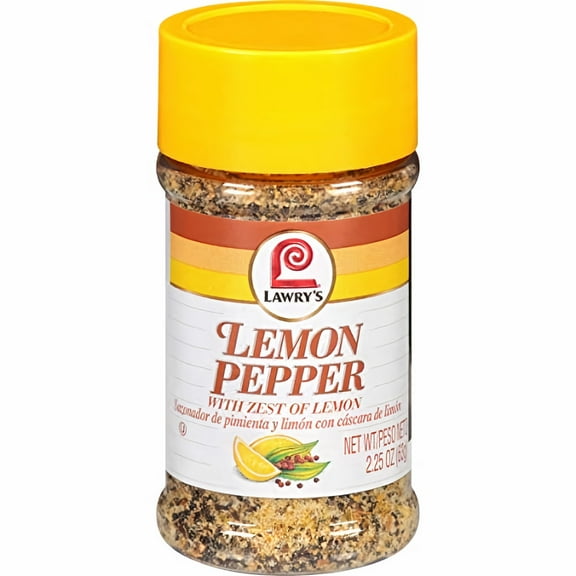 Lawry's Lemon Pepper Blend 2.25 oz. (Pack of 2)