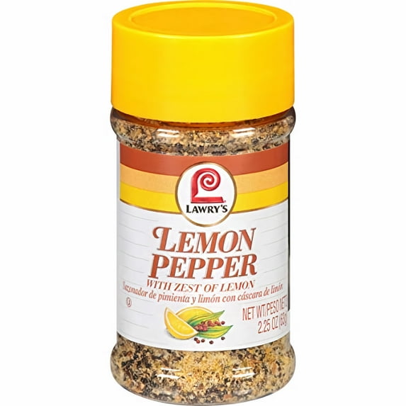 Lawry's Lemon Pepper Blend 2.25 oz. (Pack of 8)