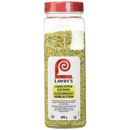 Lawry's, Lemon Pepper Seasoning, 600g/1.3lbs