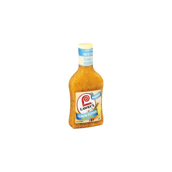 Lawry's Lemon Pepper with Lemon Marinade 12 fl oz (Pack of 8)