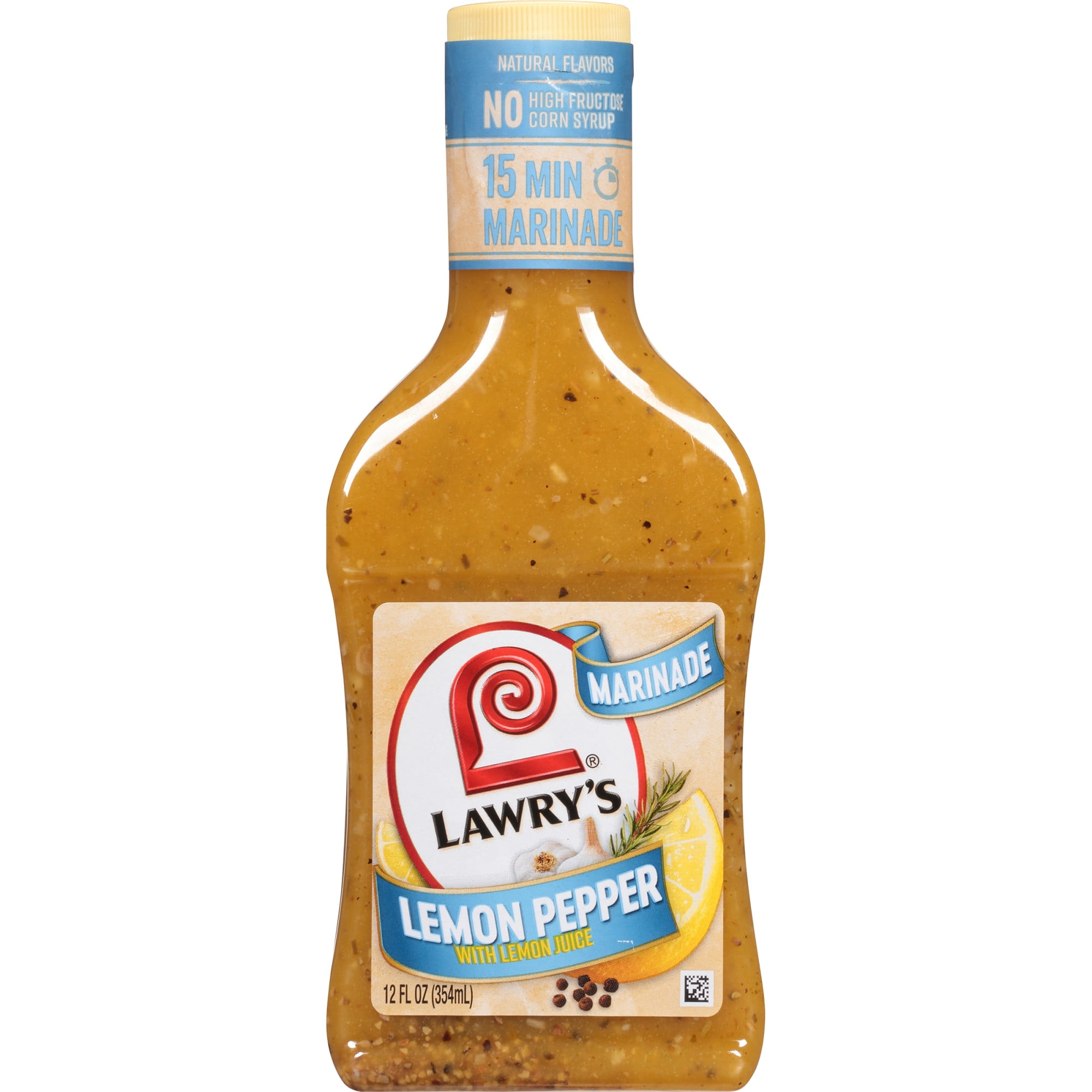 Lawry's Marinade Lemon Pepper, 12 fl oz Cooking Sauces & Marinades