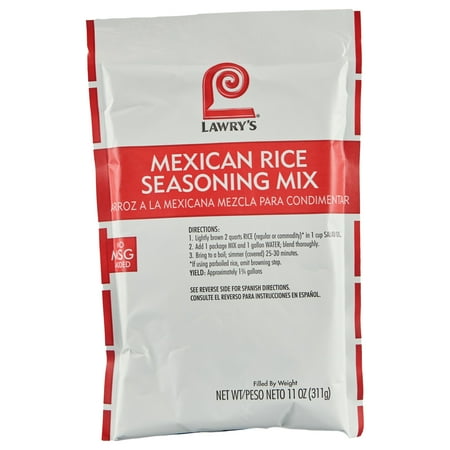Lawry's Mexican Rice Seasoning Mix, 11.0 oz Packet