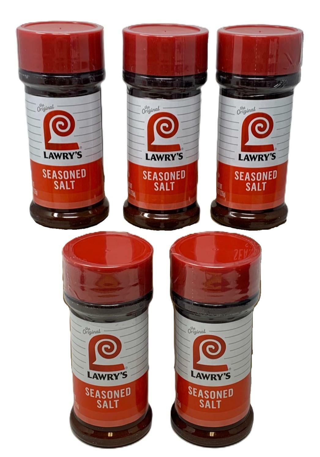 Lawry's Original Seasoned Salt no added MSG 8 Oz (Pack of 5)