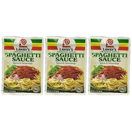 Lawry's Original Spaghetti Sauce ZS23 Mix 3 pack
