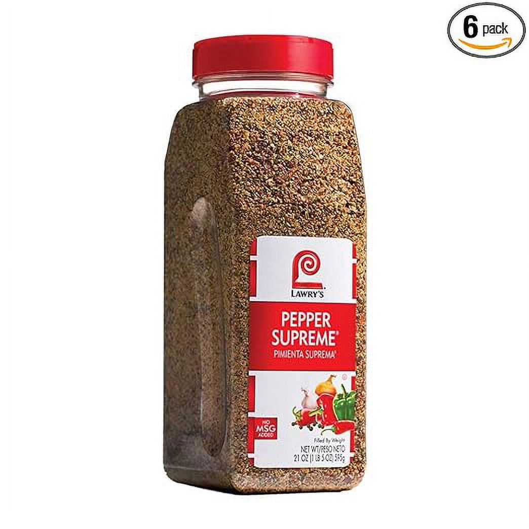 Lawry`s Pepper Supreme, 21 oz. - 6 per case