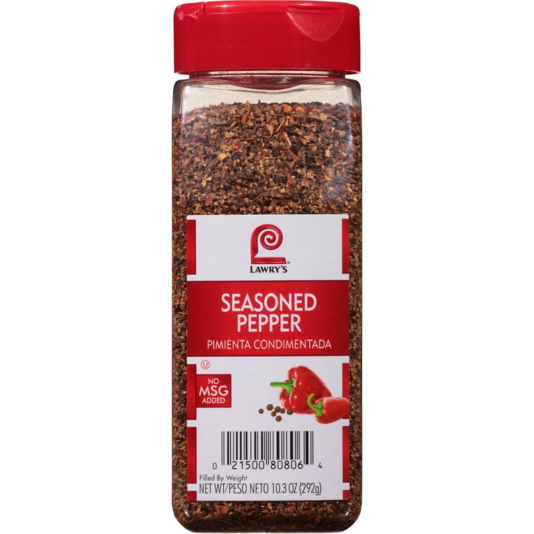Lawry's Seasoned Pepper, 2.25 oz (Pack of 12)