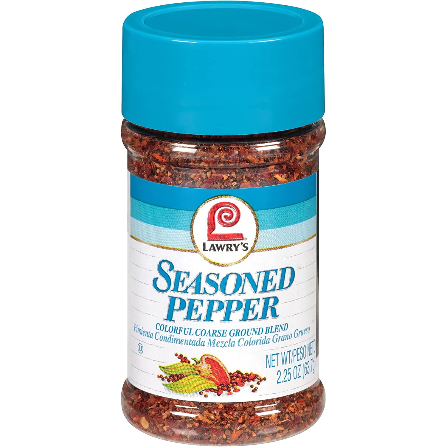 Lawry's Seasoned Pepper, 2.25 oz - Walmart.com