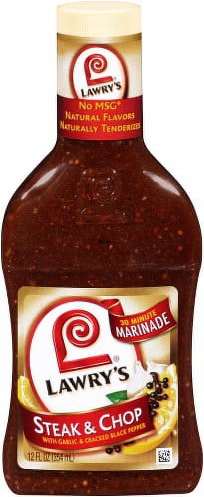 Lawry's Steak & Chop Marinade, 12 Fl Oz (Pack of 2) - Walmart.com