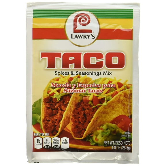 Lawry's Taco Seasoning 1 YYF14 Oz Packet (Pack of 6)