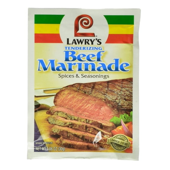 Lawry's Tenderizing Beef Marinade YYF14 Seasoning 3 Pack