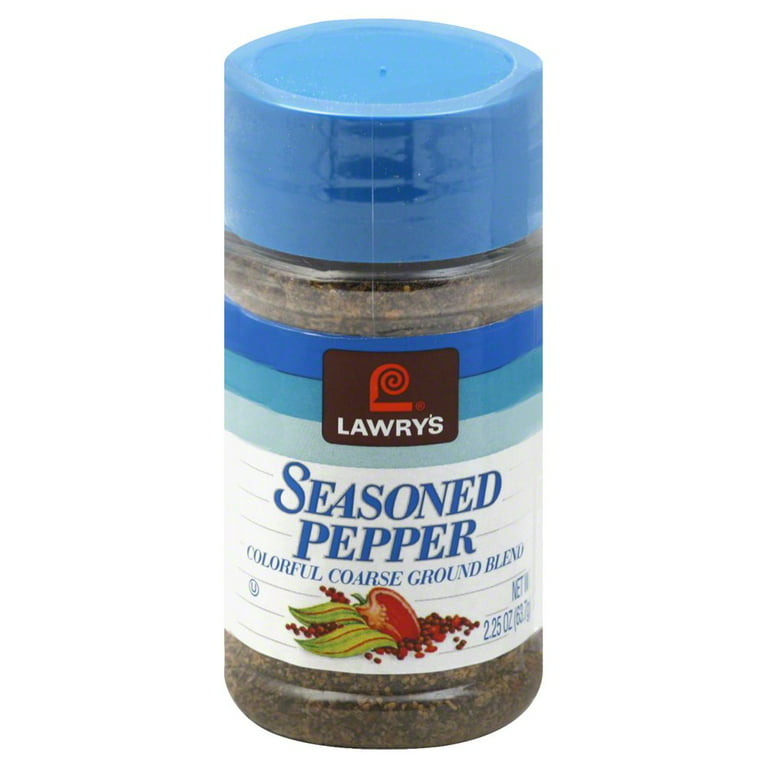 Lawrys Seasoned Pepper, 2.25 -Ounce Shakers (Pack of 3) 