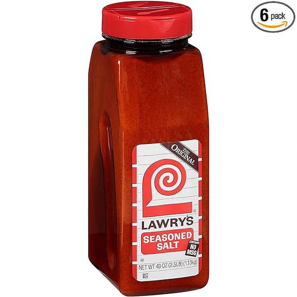 Lawrys Seasoned Salt, 40 Ounce - 6 per case.