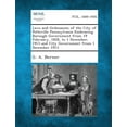 thumbnail image 1 of Laws and Ordinances of the City of Pottsville Pennsylvania Embracing Borough Government from 19 February, 1828, to 1 December, 1913 and City Governmen (Paperback), 1 of 1