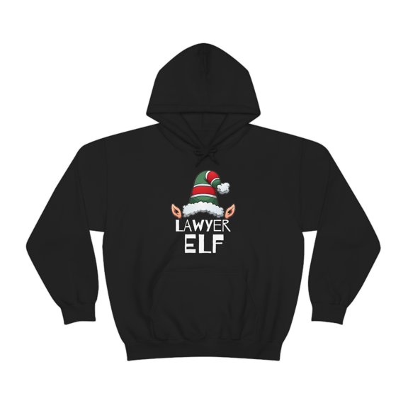 Lawyer Elf Christmas Holidays Xmas Elves Attorney Law School