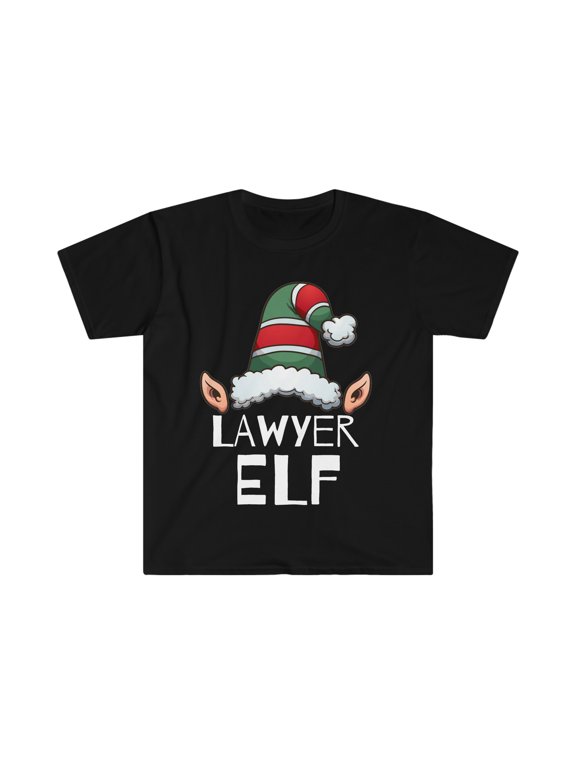 Lawyer Elf Christmas Holidays Xmas Elves Attorney Law School